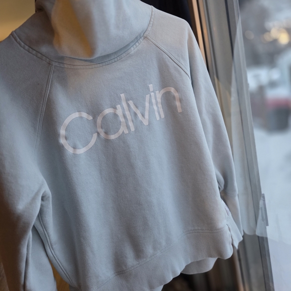 Calvin Klein Light Blue Sweatshirt - Picture 6 of 7
